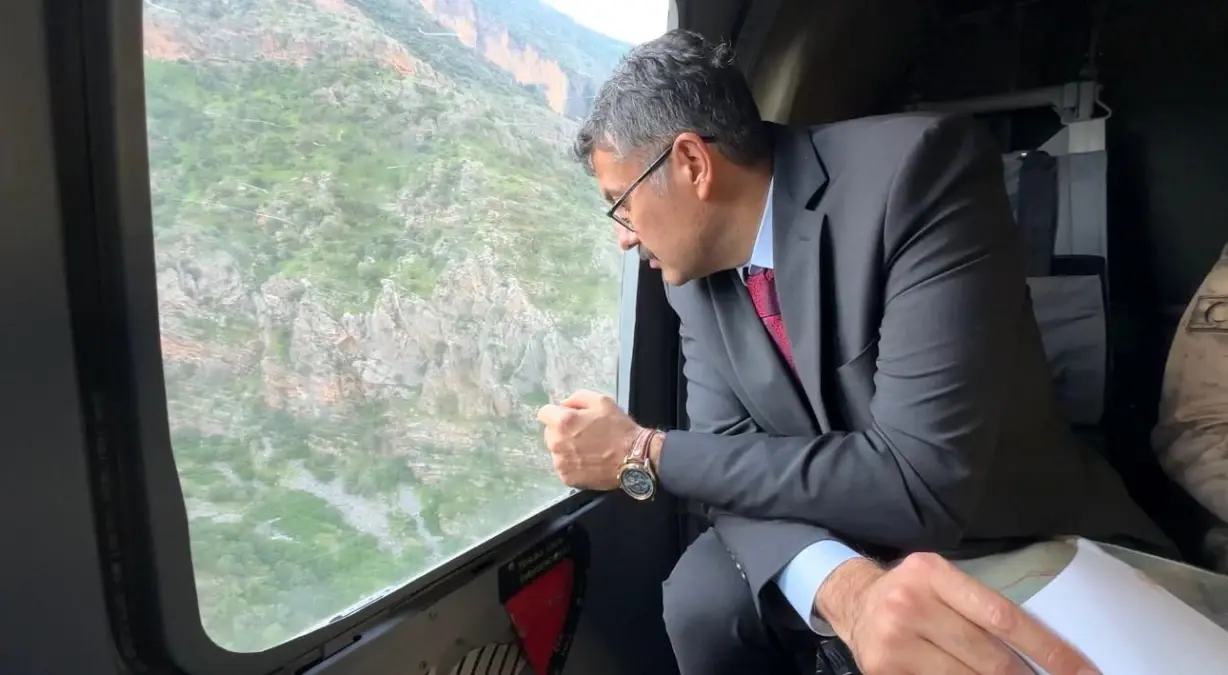 Hakkari Valisi, Kaybolan Genç İçin Arama Çalışmalarını İnceledi