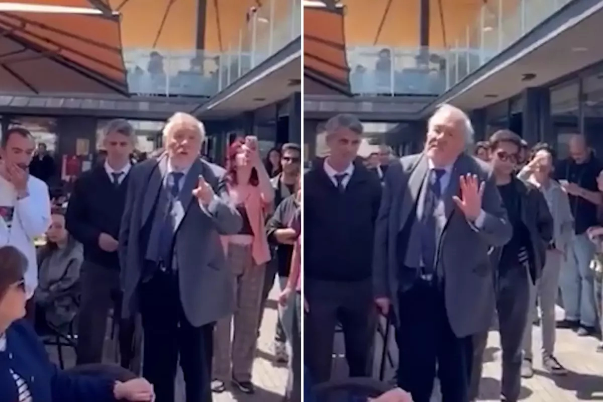 İlber Ortaylı ile öğrenciler arasında tartışma: Bu protestoyu bitirin artık