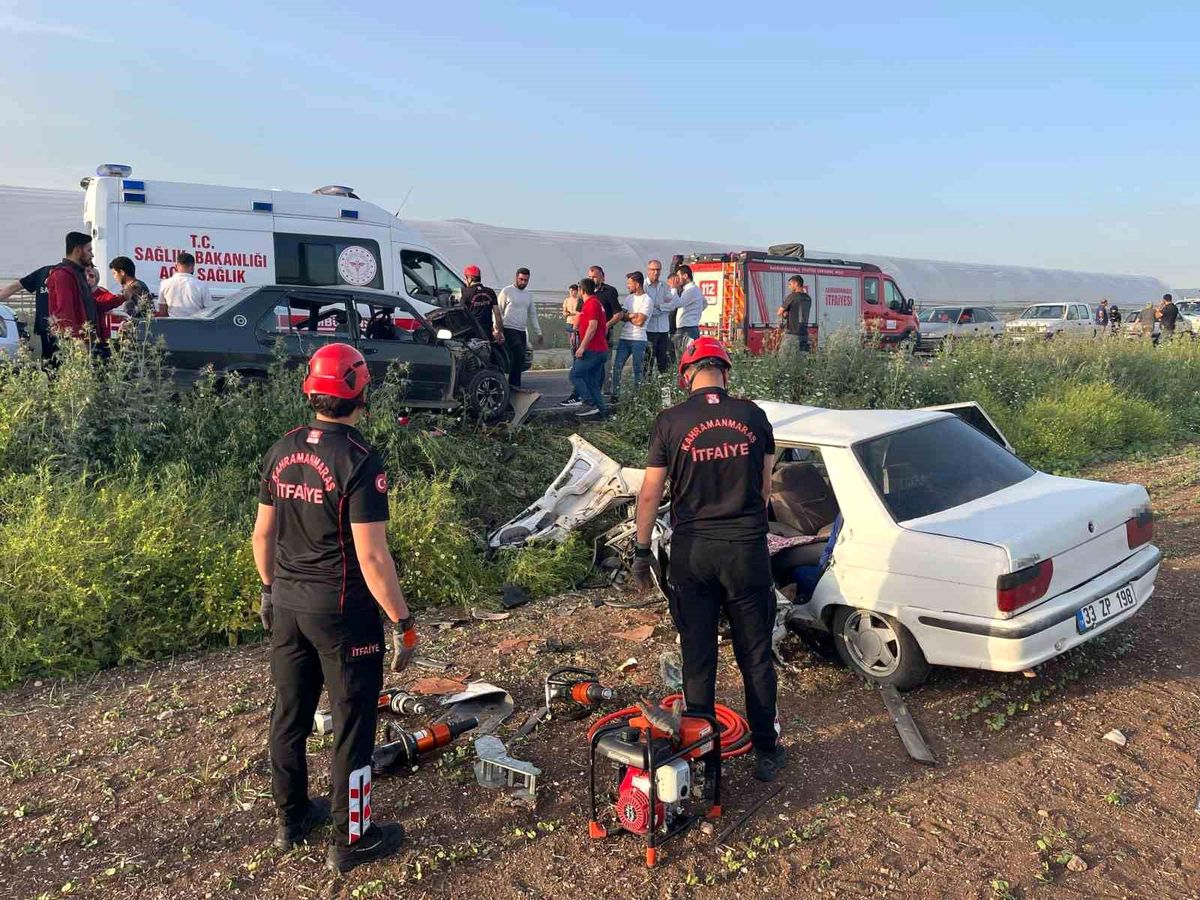 Kahramanmaraş'ta Trafik Kazası: 6 Yaralı