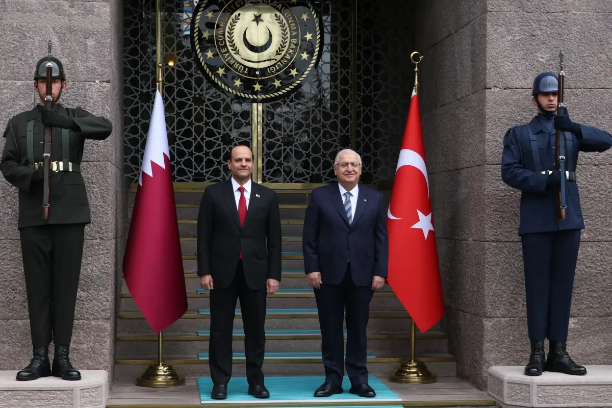 Milli Savunma Bakanı Güler, Katar Savunma Bakanı ile Görüştü