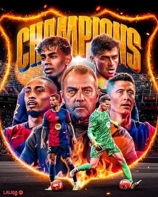 Olaylı maçta yok yok! La Liga'da şampiyon Barcelona Olaylı maçta yok yok! La Liga'da şampiyon Barcelona