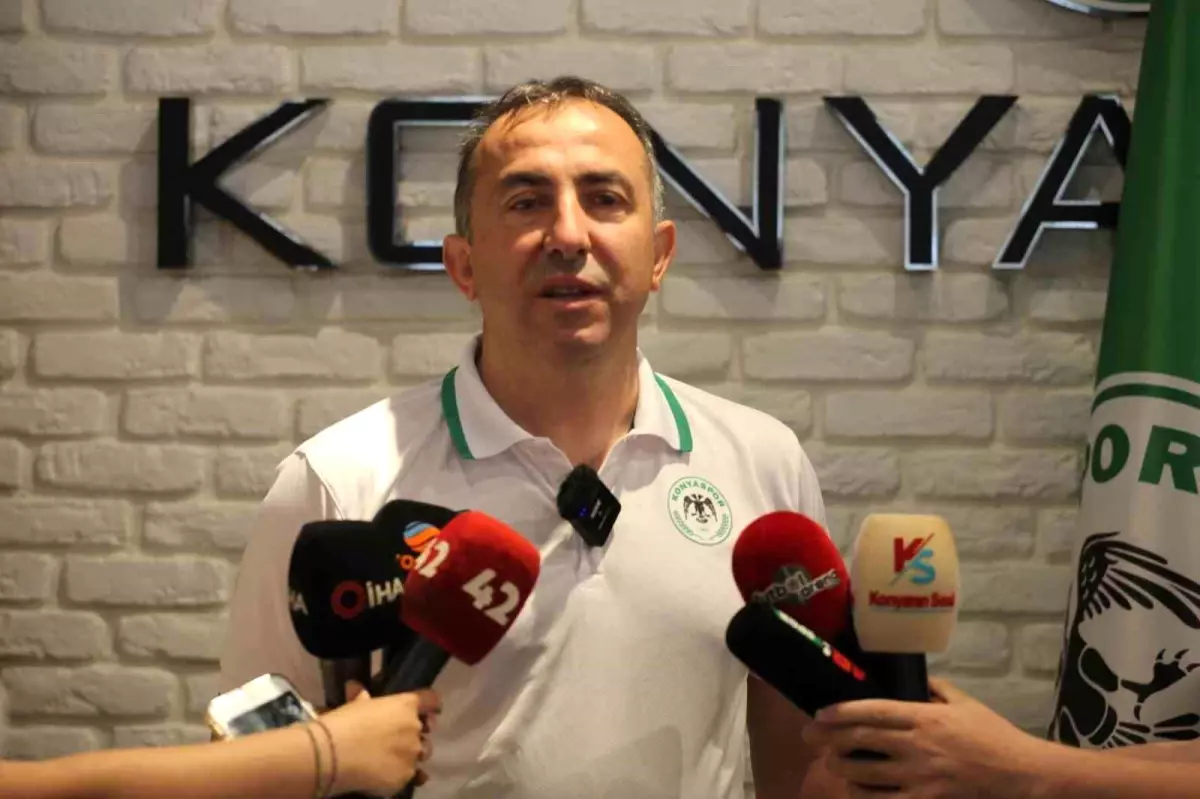 Konyaspor Teknik Direktörü Recep Uçar'dan Ligdeki Durum Değerlendirmesi