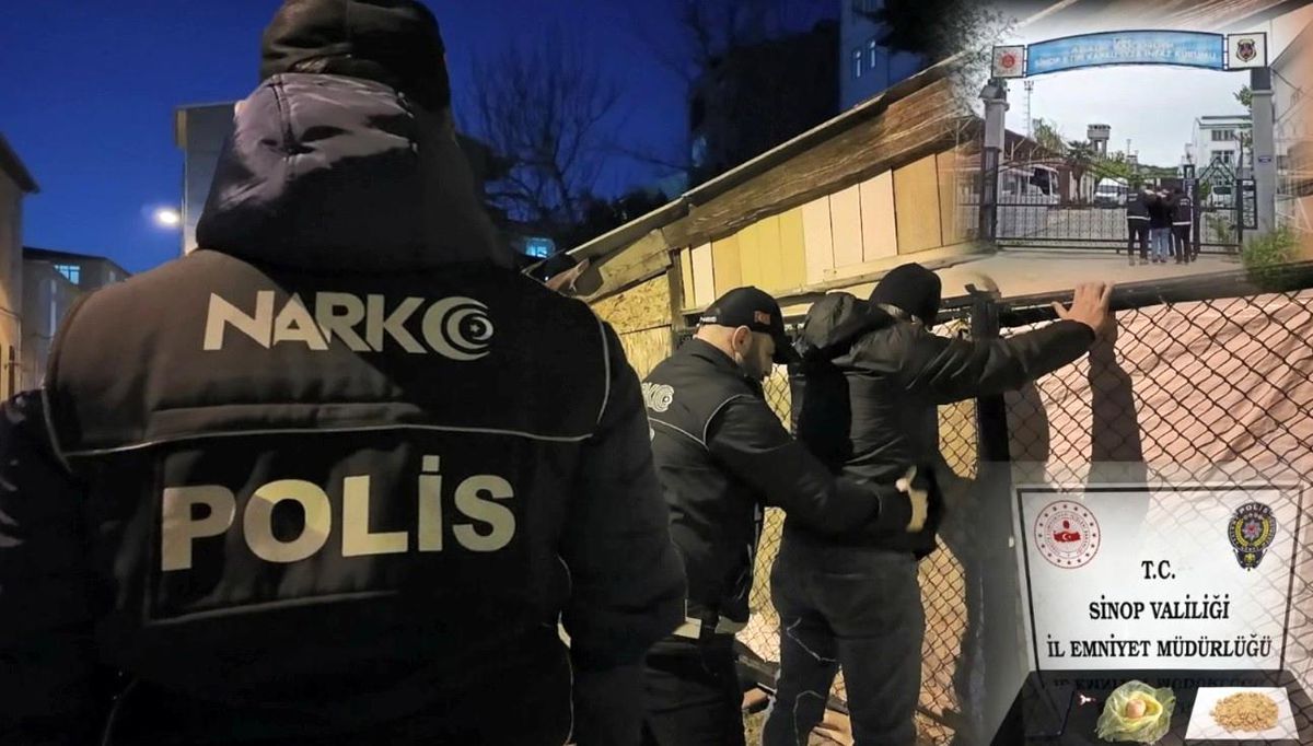 Sinop'ta Uyuşturucu ve Sahte Döviz Operasyonu: 3 Tutuklama