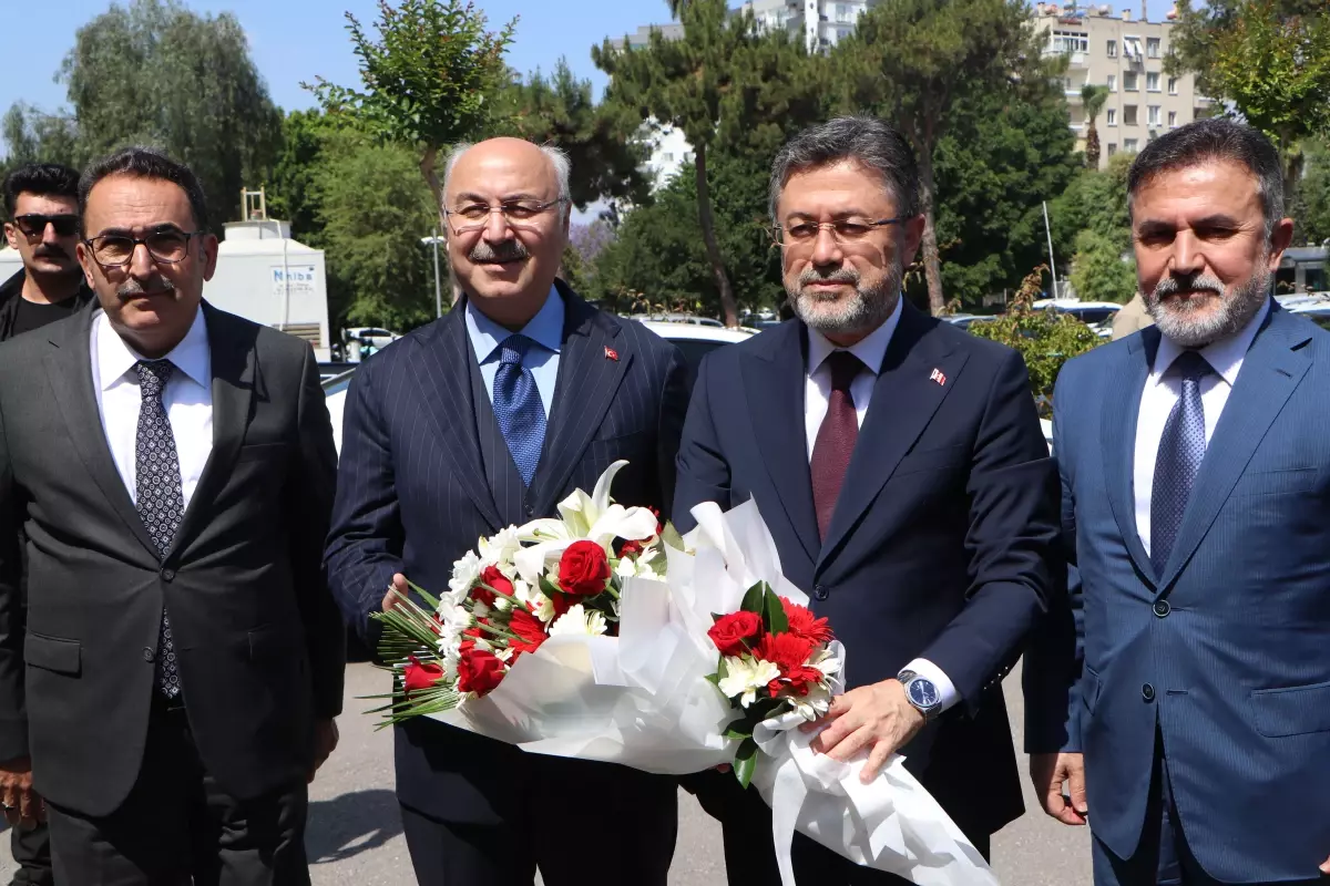 Tarım ve Orman Bakanı İbrahim Yumaklı Adana'da Temaslarda Bulundu