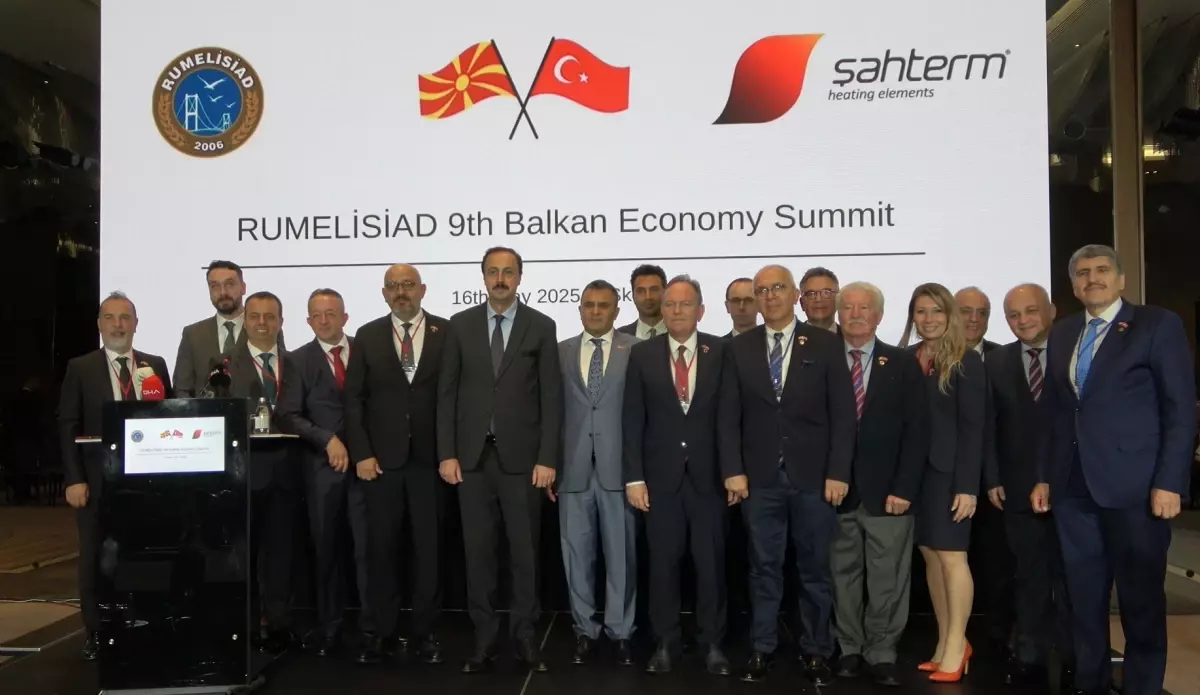 Türk iş insanlarından Üsküp'te ekonomi zirvesi