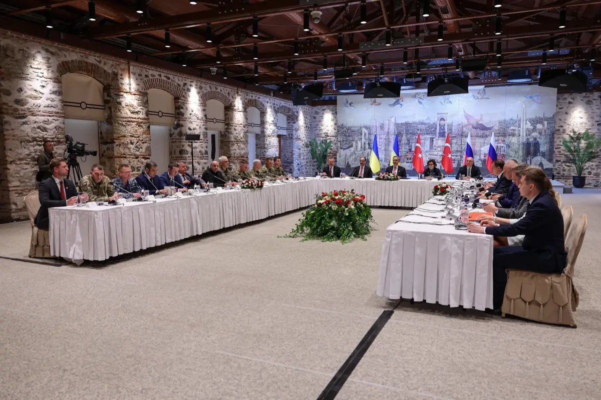 Türkiye - Rusya- Ukrayna görüşmesi başladı-1