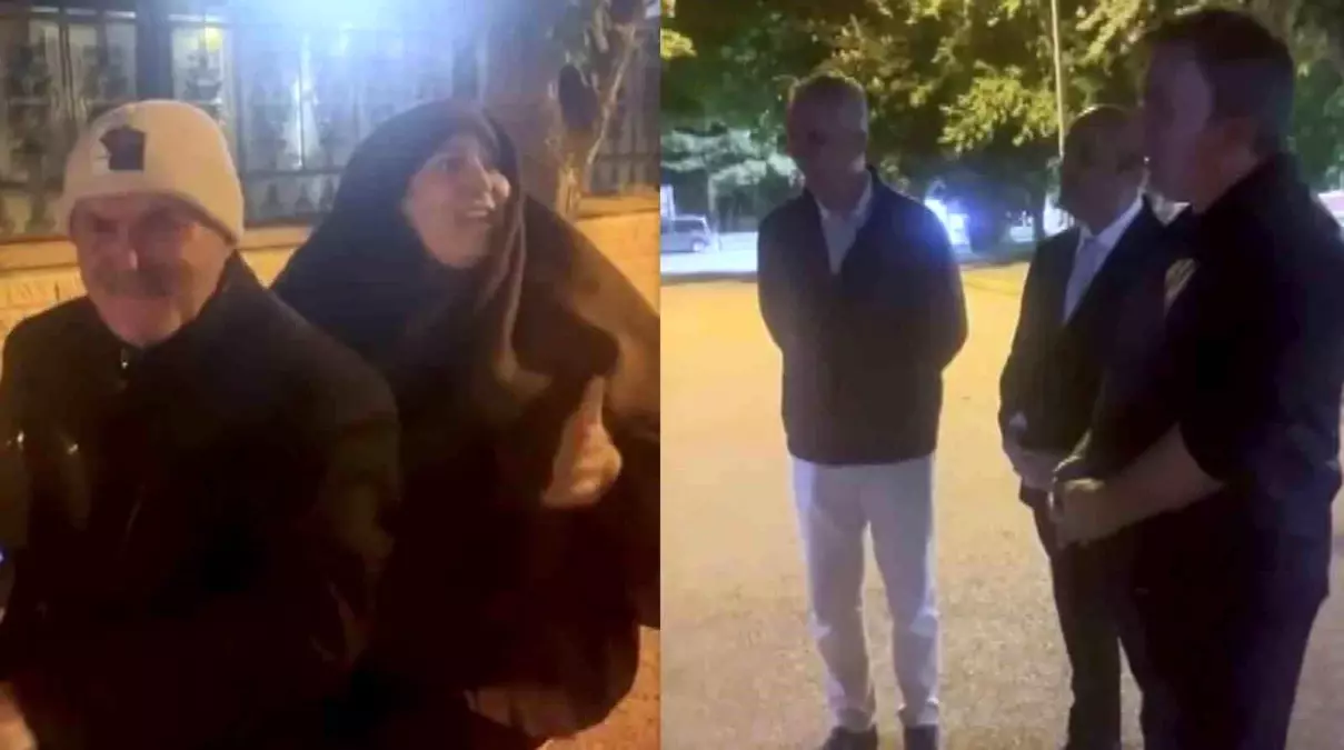 Vali Hamza Aydoğdu'dan Sıcak Sohbet: 40 Yıllık Çiftle Göz Dolduran Anlar