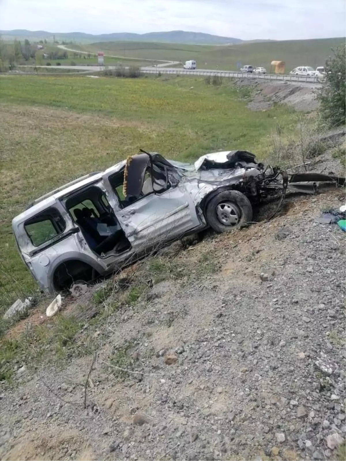 Sivas'ta trafik kazası: 1 ölü