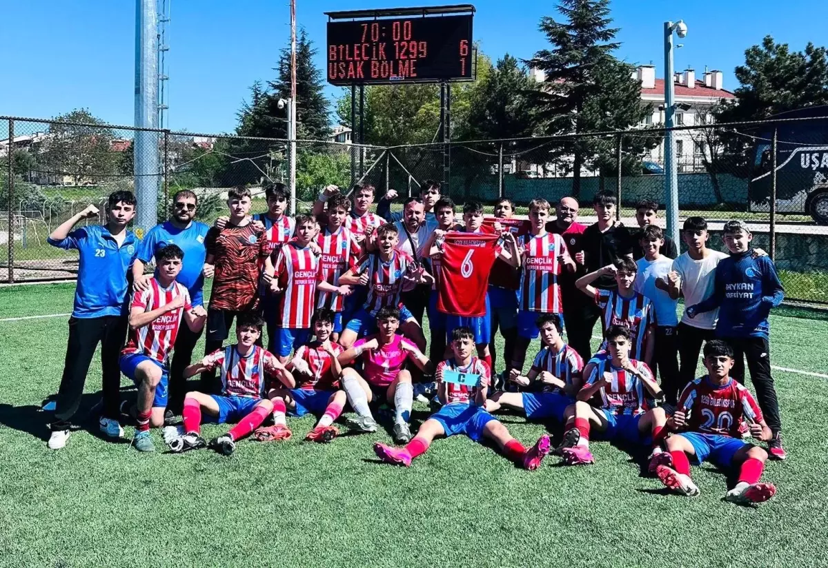 1299 Bilecik Spor, U15 Türkiye Şampiyonasında İlk Maçını Kazandı