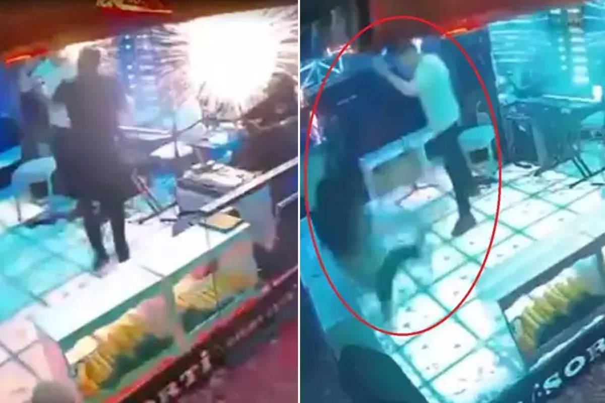 Eğlence mekanında herkesin gözü önünde intihar