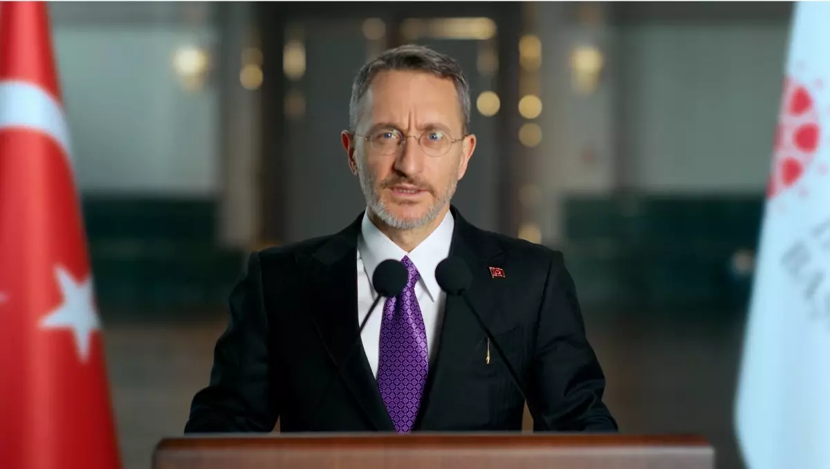 İletişim Başkanı Altun, 42'nci Türk Günü Yürüyüşü'nde Mesaj Yayımladı