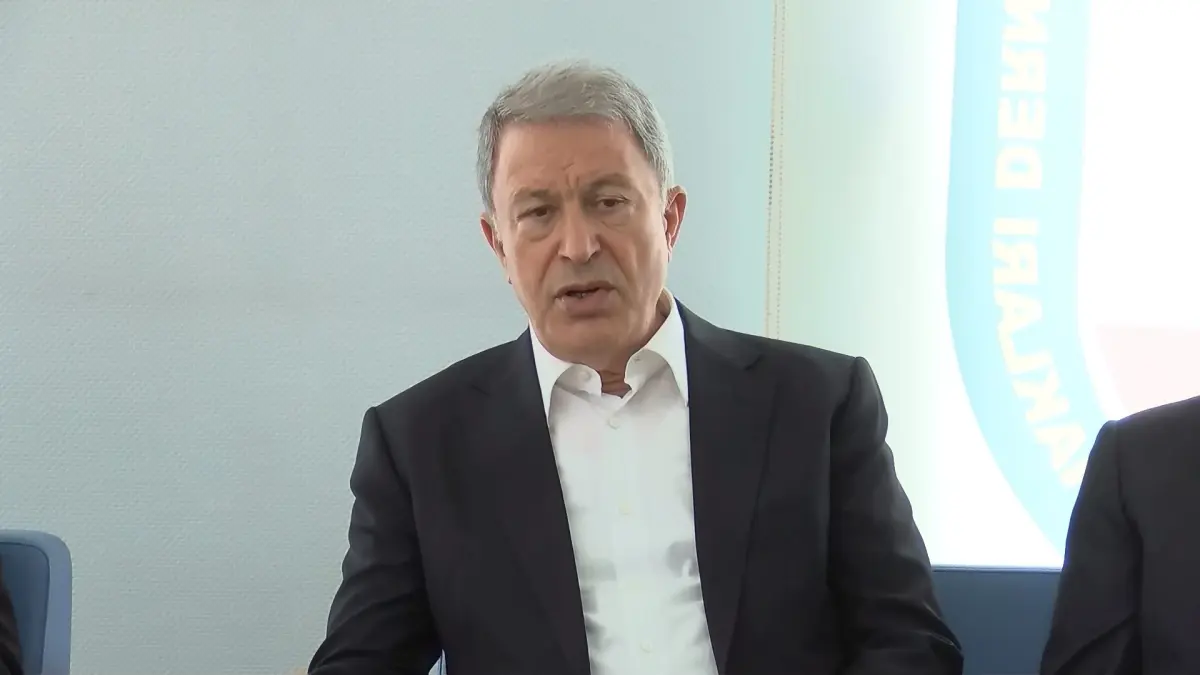 TBMM Milli Savunma Komisyonu Başkanı Hulusi Akar: 'Türkiye, terörsüz bir geleceğe emin adımlarla ilerliyor'