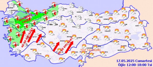 Warning upon warning for Istanbul! Heavy rain and electric storm are coming