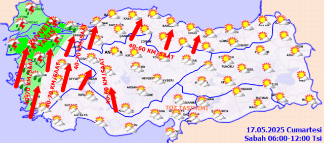 Warning upon warning for Istanbul! Heavy rain and electric storm are coming