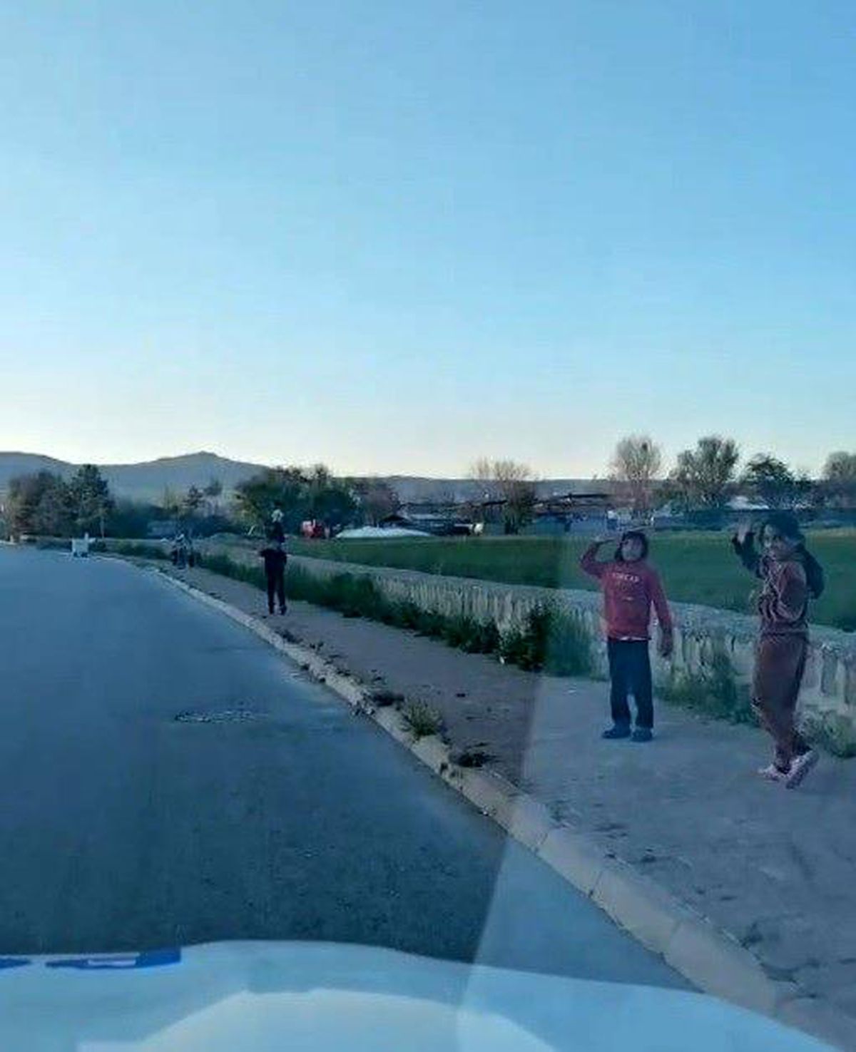Polis Ekipleri Çocuklardan Gelen Selamla Moral Buldu