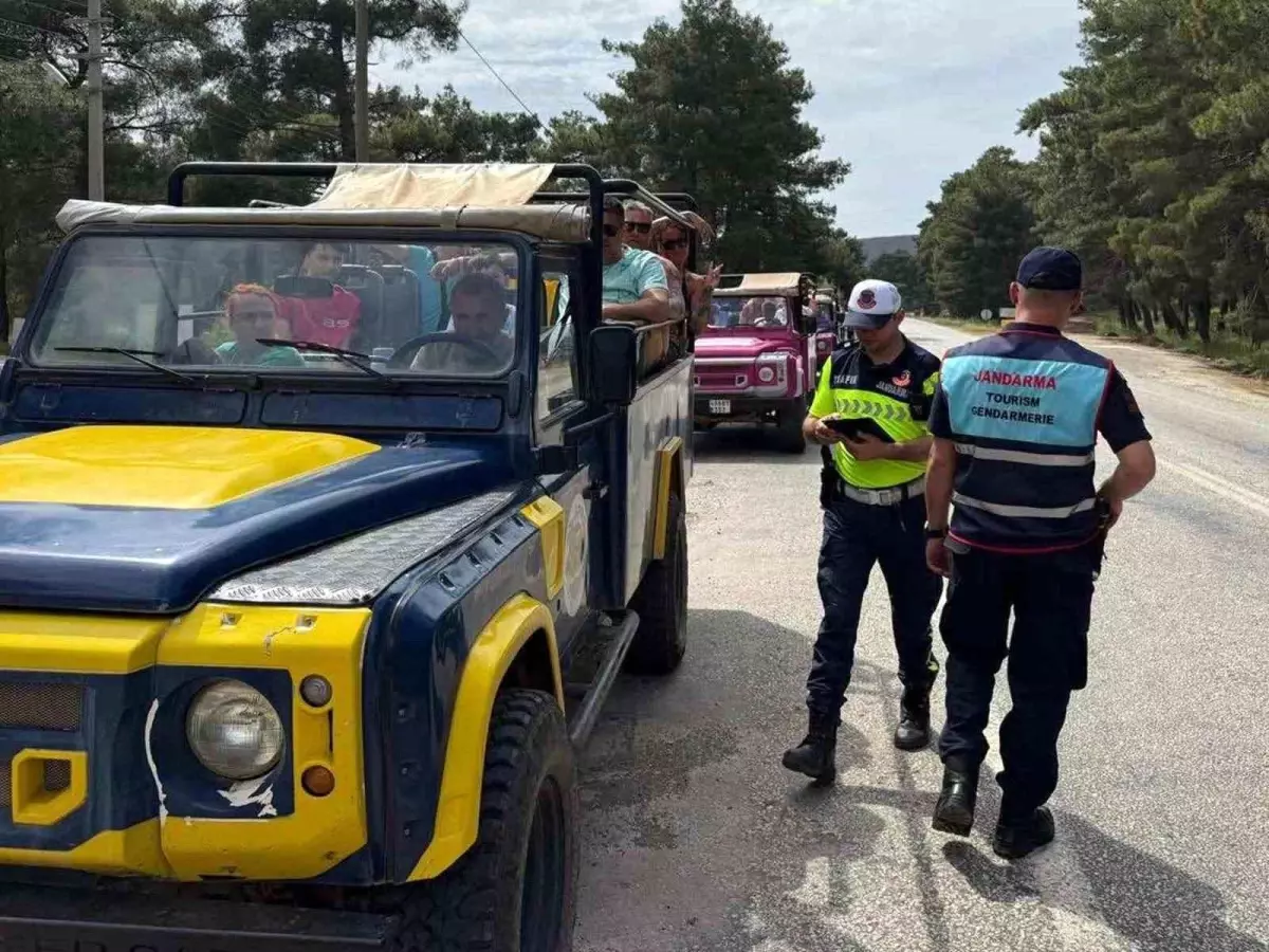 Marmaris'te Jeep Safari Denetimleri