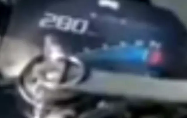 Motorcycle driver caught speeding at 280 km/h in Antalya