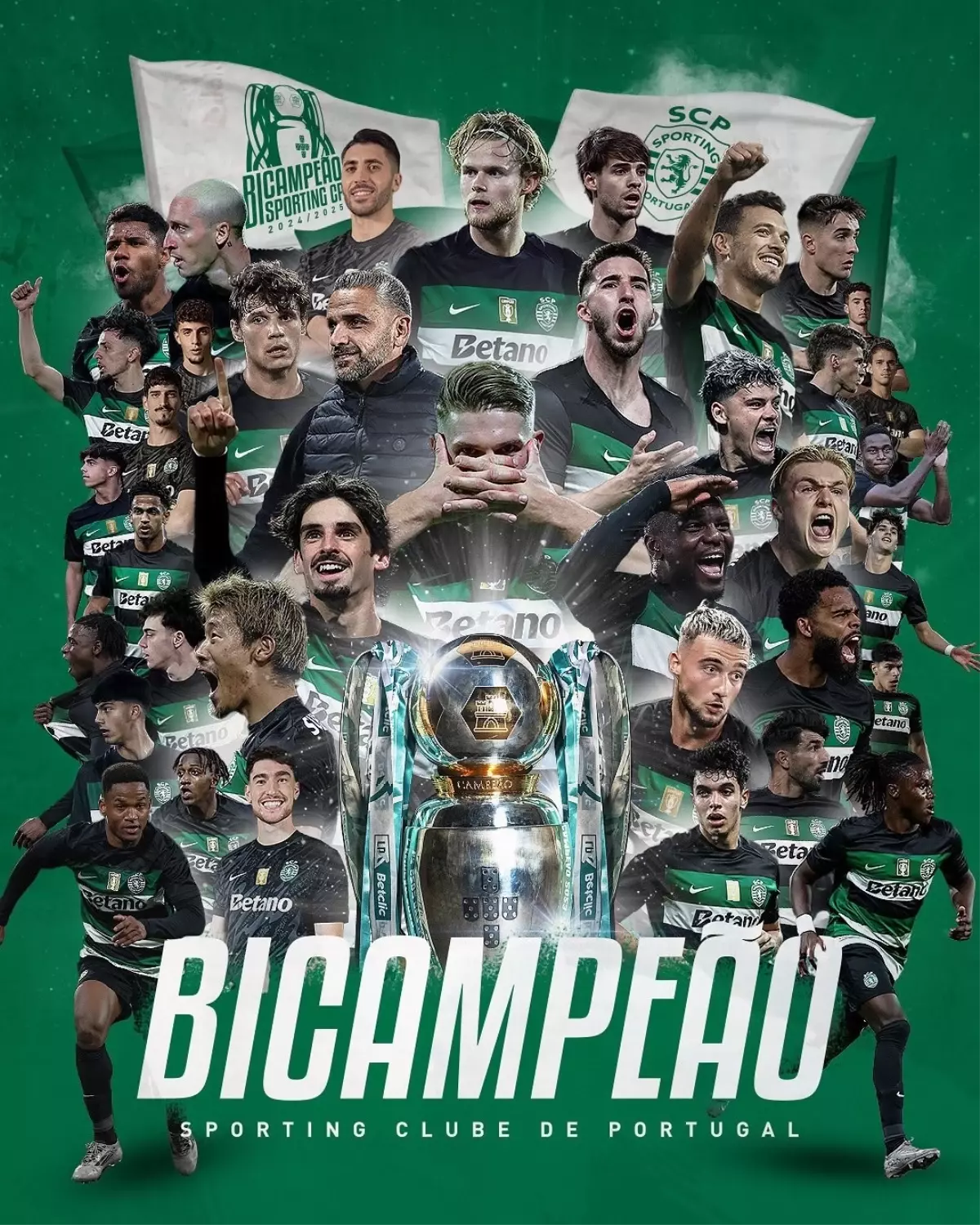 Sporting Lizbon, Portekiz Premier Lig Şampiyonu Oldu