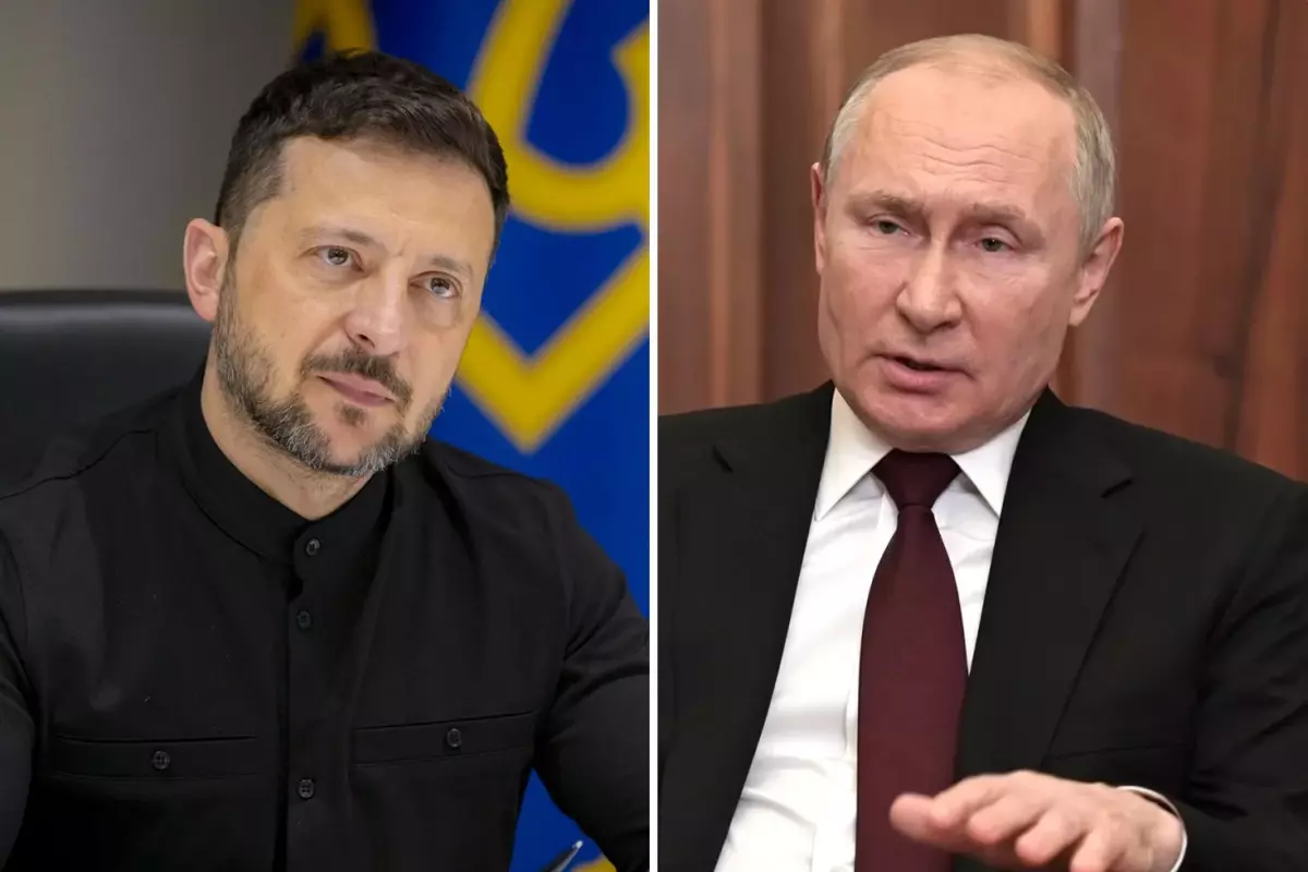 Putin, Zelenski ile aynı masaya oturmak için şart koştu