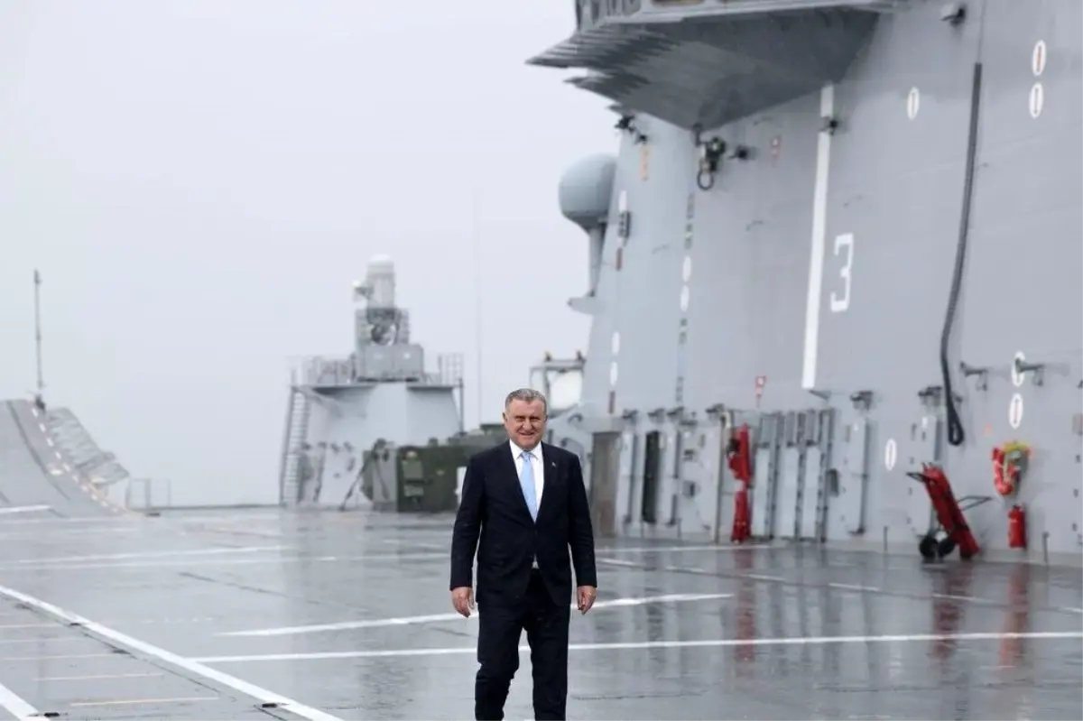 TCG Anadolu'nun Milli Mücadele Yolculuğu Başladı