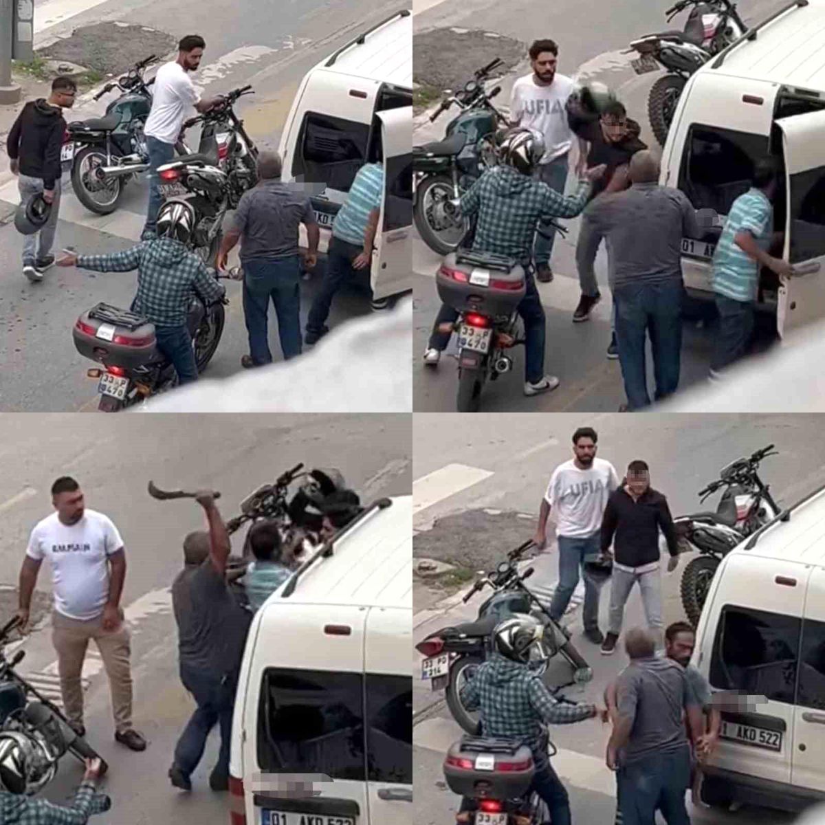 Mersin'de Trafik Tartışmasında Budama Bıçağı İle Saldırı Girişimi