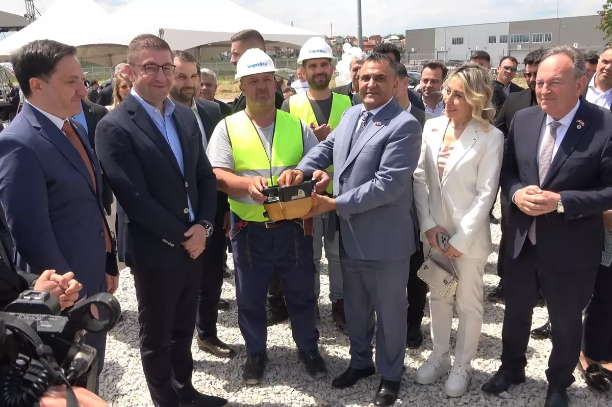 Türk iş insanından Kuzey Makedonya'da 100 milyon avroluk yatırım