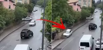 Mazot akan yol piste döndü, vatandaş isyan etti: Gelen birbirine vurdu