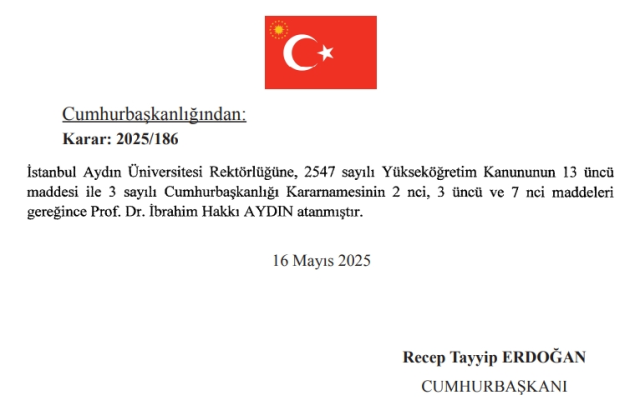 Yeni İstanbul Aydın Üniversitesi rektörü kim oldu? İstanbul Aydın Üniversitesi Rektörü Prof. Dr. İbrahim Hakkı Aydın kimdir, kaç yaşında, nereli, bran