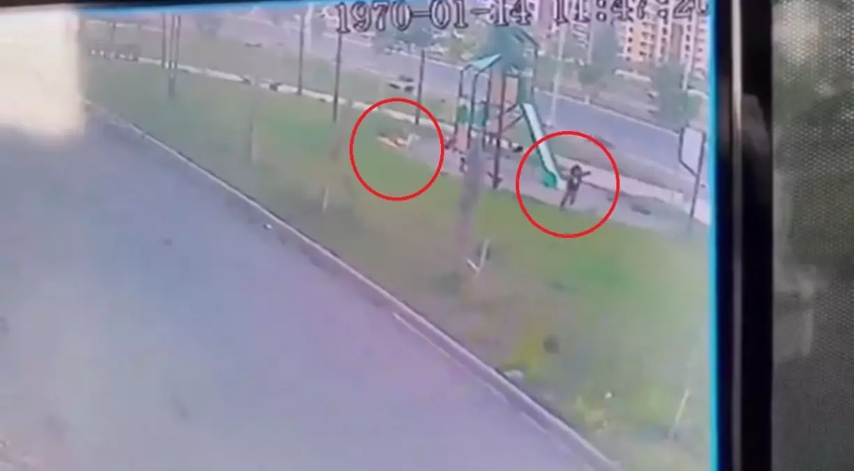 Diyarbakır'da Sokak Köpeği Kız Çocuğunu Kovaladı, Güvenlik Görevlisi Kurtardı
