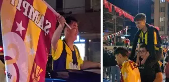 Fenerbahçe forması ile Galatasaray'ın şampiyonluğunu kutladılar