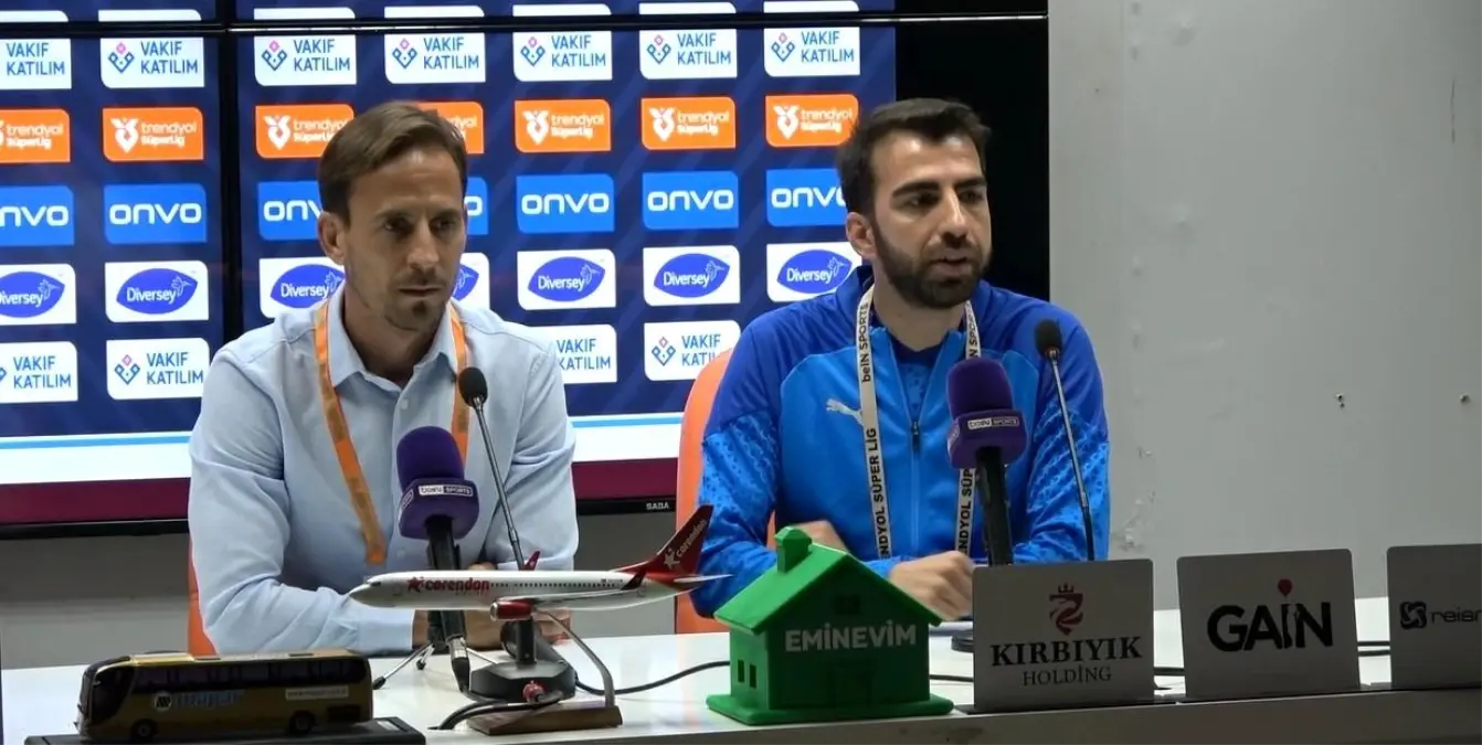 Alanyaspor Teknik Direktörü Joao Pereira: 'Hala her şey bizim elimizde'