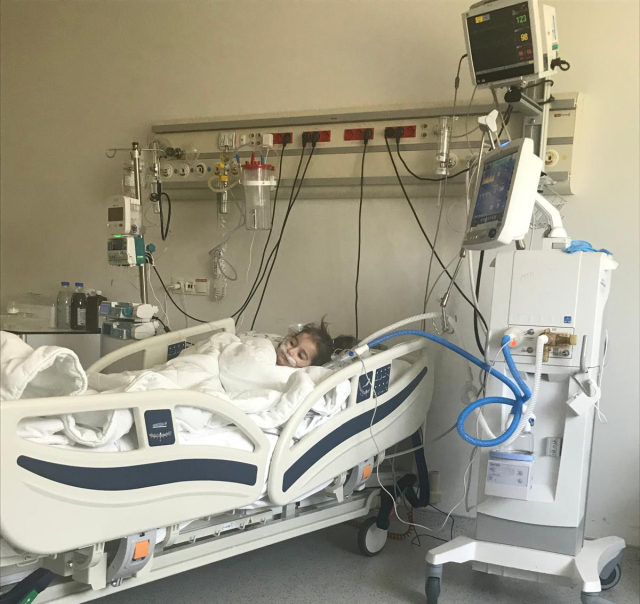 Born with a 'horizontal' heart, she regained health with the first surgery performed in Turkey; the second case in the world