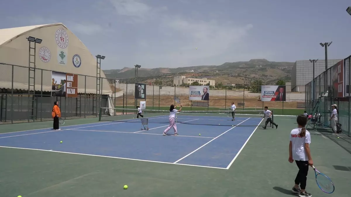 Şırnak'ta 4. Uluslararası Cudi Cup Tenis Turnuvası Başlıyor