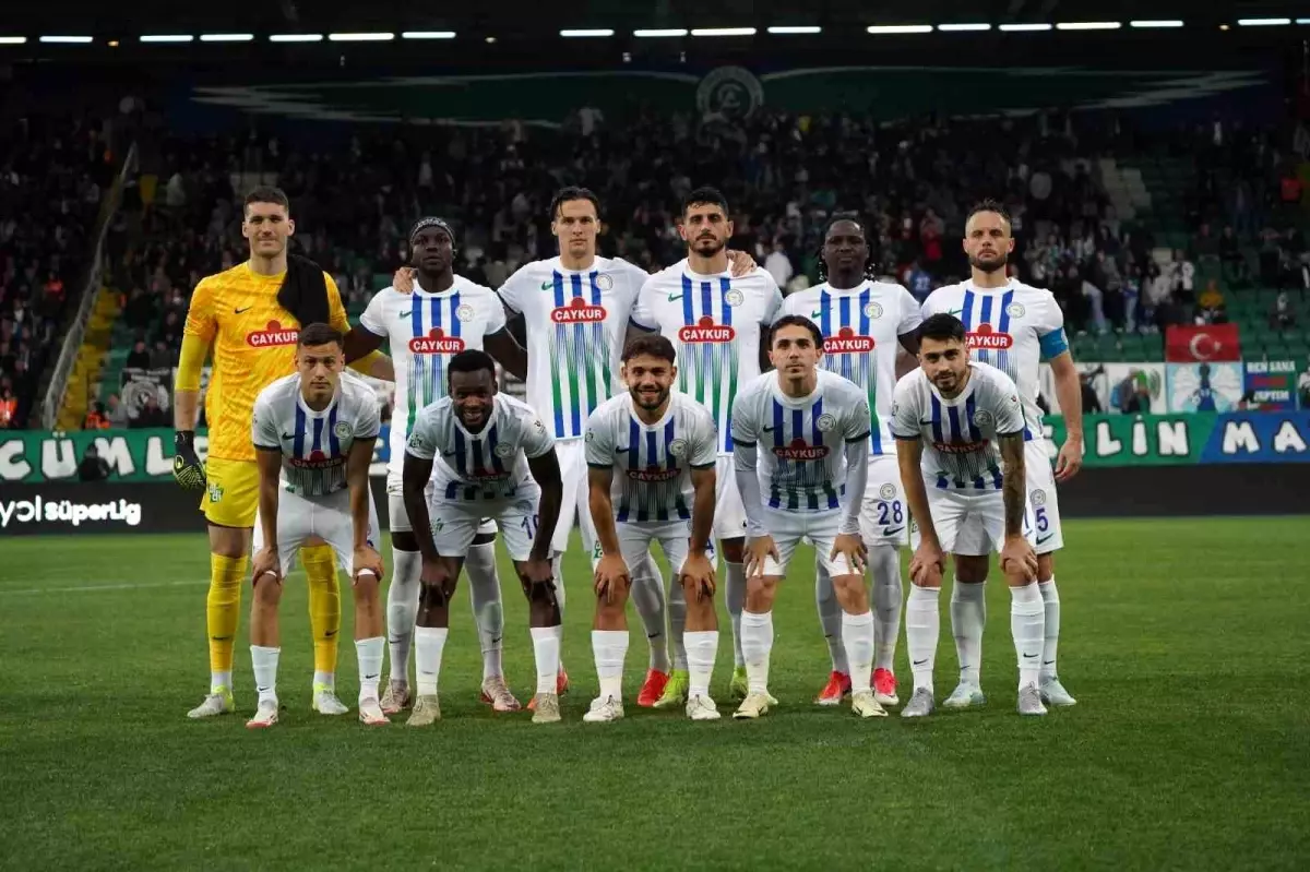 Çaykur Rizespor ve Göztepe 2-2 Berabere Kaldı