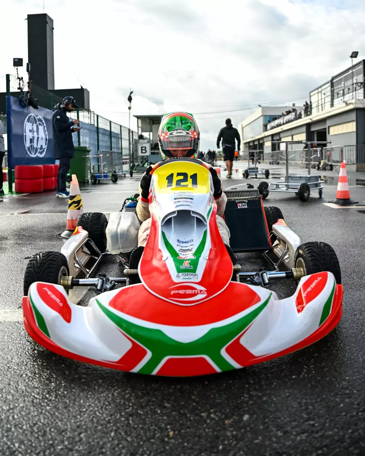 Alp Aksoy, WSK Euro Serisi'nde Podyuma Çıkarak Tarih Yazdı