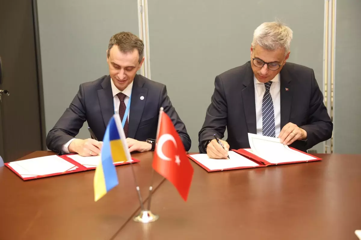 Türkiye ve Ukrayna Sağlık Bakanlıkları Arasında İş Birliği Anlaşması