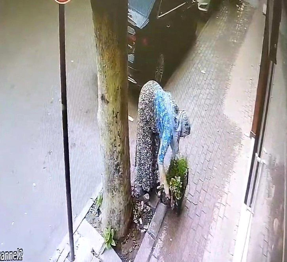 İnegöl'de Çiçekçi Dükkanından Hırsızlık