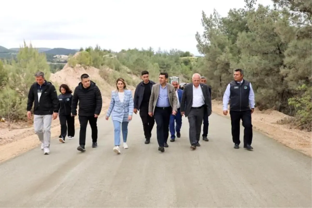 Bilecik'te Çukurören Köyü Yolunun Asfaltlama Çalışmaları Başladı