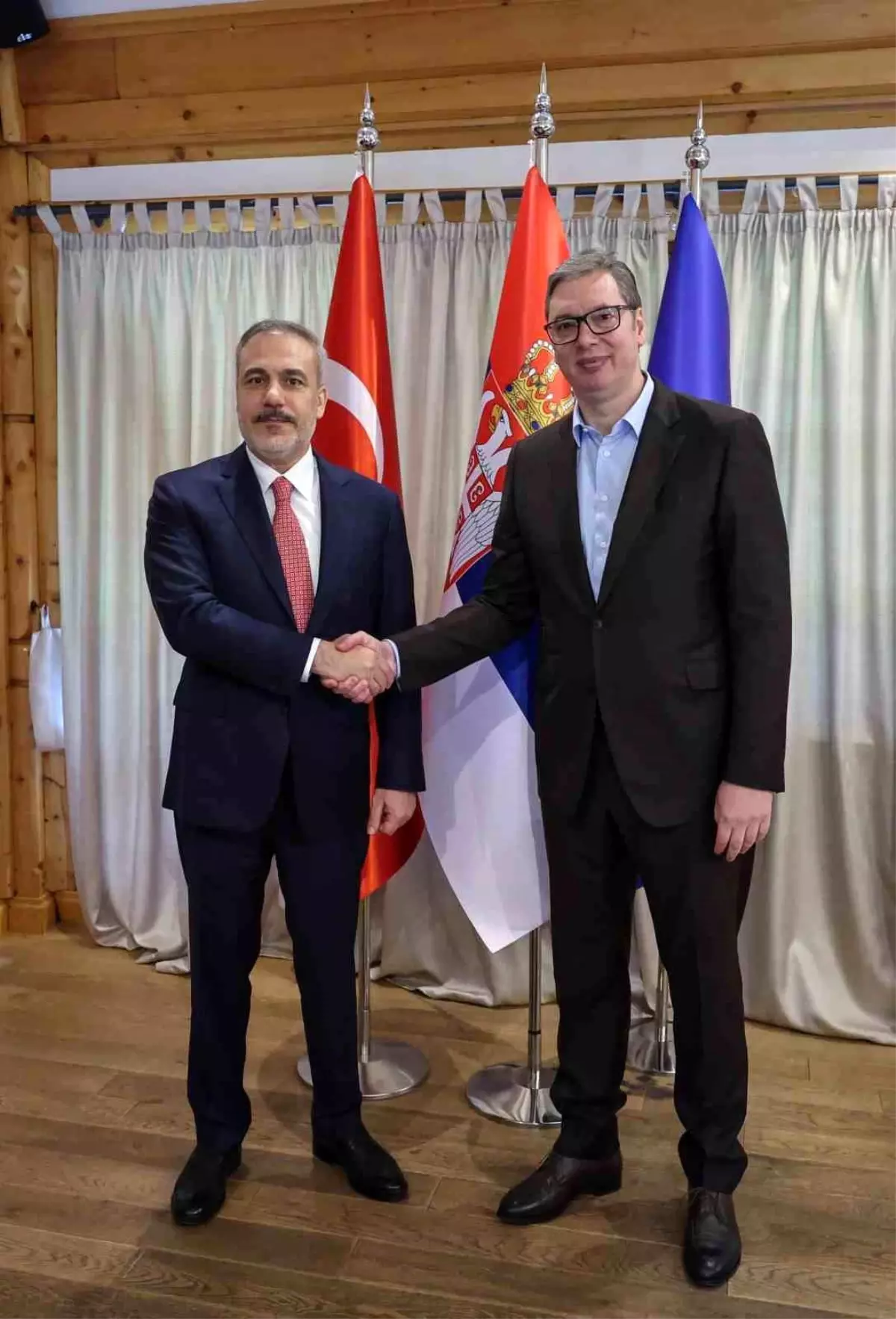 Hakan Fidan, Sırbistan'da Çalışma Yemeğine Katıldı