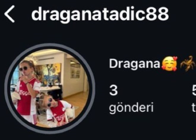 A move like a transfer statement from the wife of the Fenerbahçe star