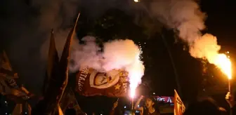 Galatasaray'ın Almanya'daki şampiyonluk kutlamalarında olay: 33 polis yaralı