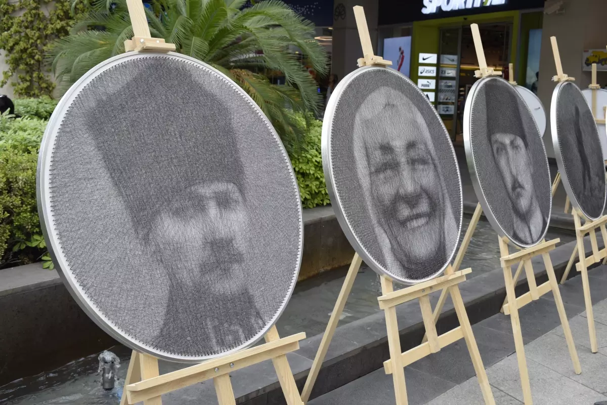 Atatürk'ü Anma Bayramı İçin Özel String Art Sergisi