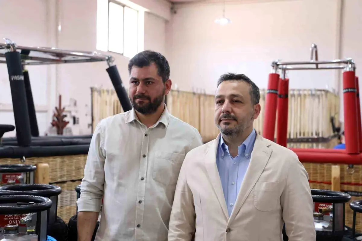 Kapadokya'da Yerli ve Milli Sıcak Hava Balonu Yakıt Tankları Üretimi Başladı