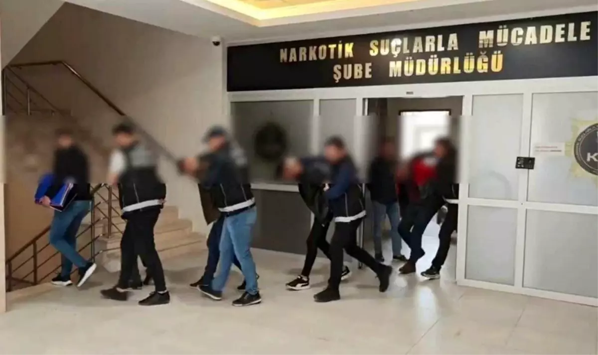 Kütahya'da Uyuşturucu Operasyonlarında 7 Kişi Yakalandı