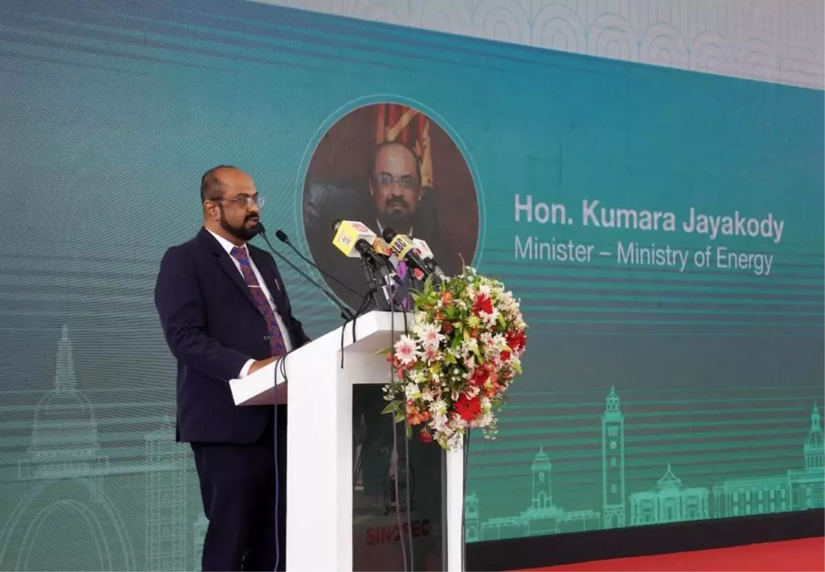 Sri Lanka, Çin ile Enerji Ortaklığını Genişletme Kararlılığında