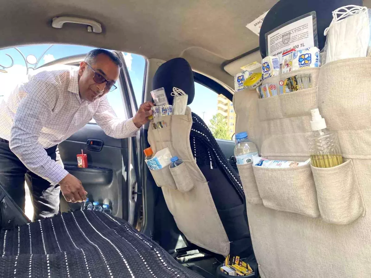 Sivas'ta Taksici Hijyen ve Konfor Sunuyor