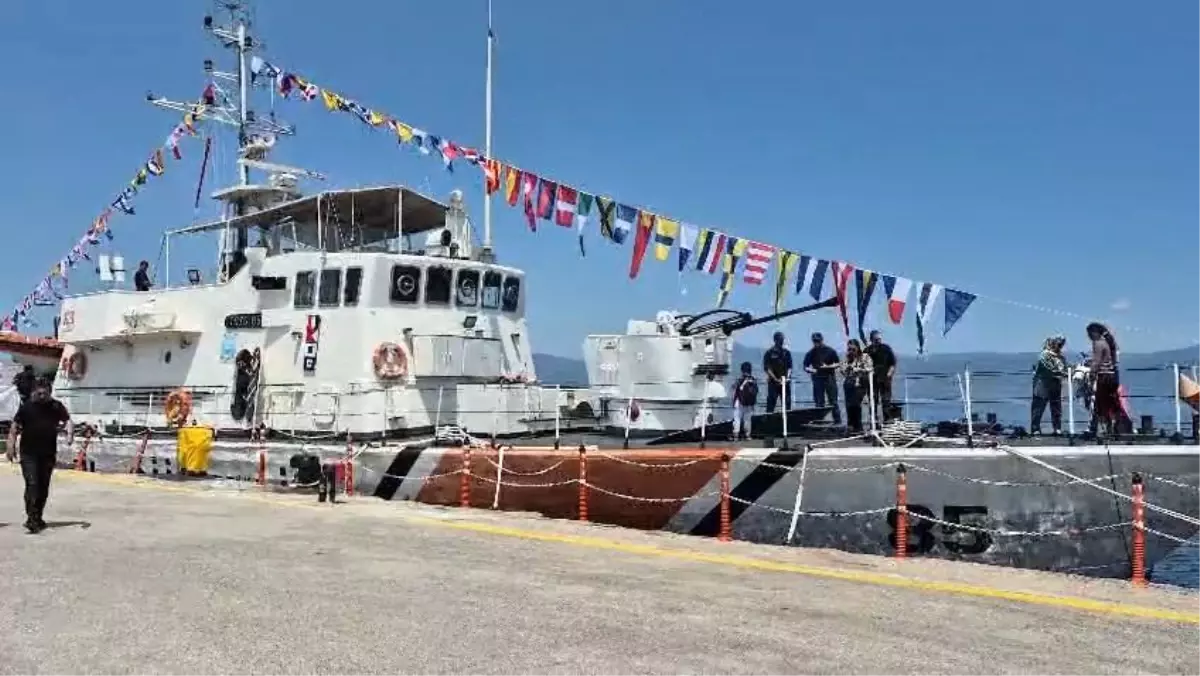 Sahil Güvenlik TCSG-85 Gemisi, 19 Mayıs Etkinlikleri Kapsamında Ziyarete Açıldı