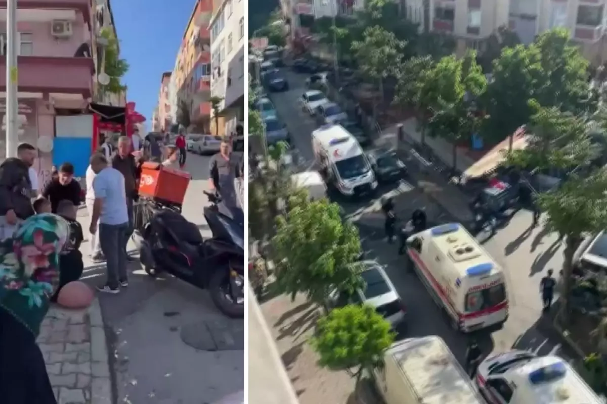 Yüzleri maskeli 2 kişi, çocuk parkını kana buladı