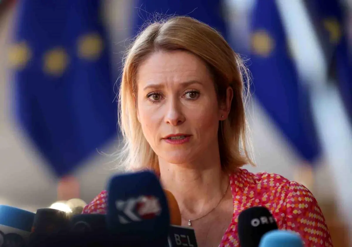 AB Yüksek Temsilcisi Kaja Kallas: Suriye İçin Yaptırımları Kaldırmalıyız