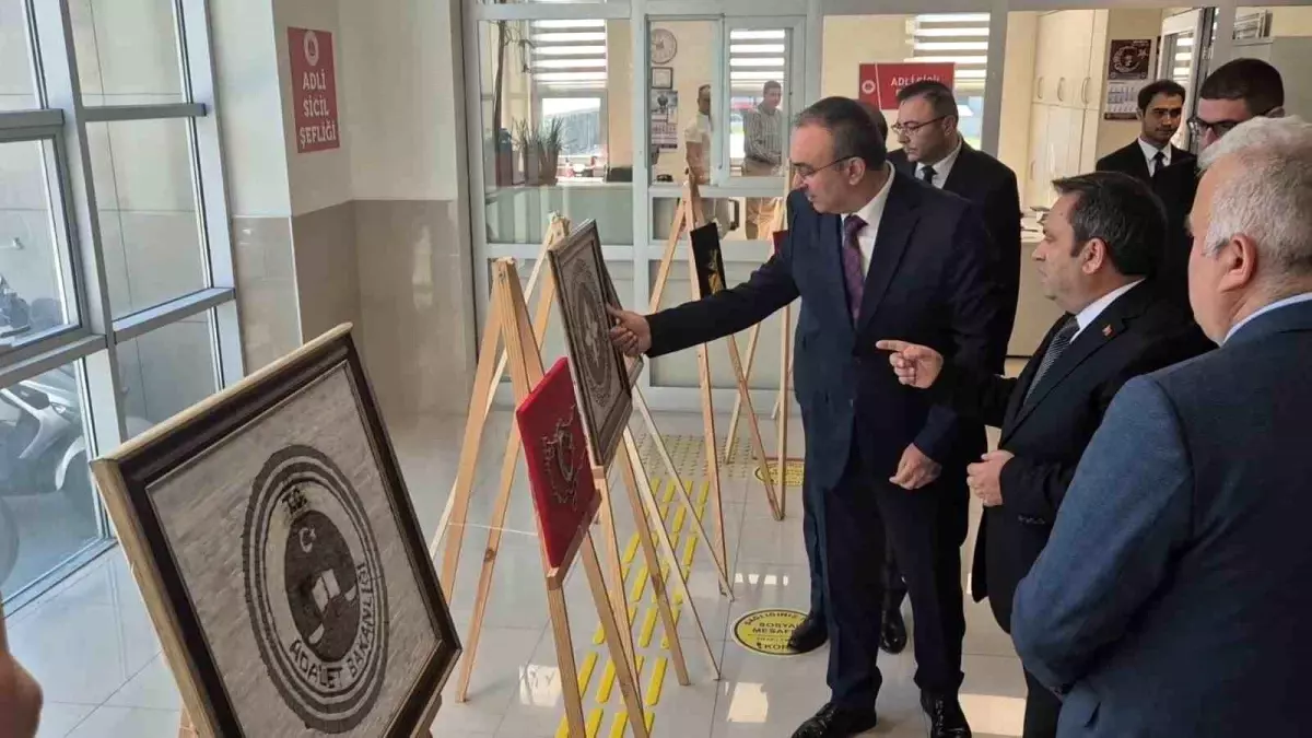 Tekirdağ'da Denetimli Serbestlik Kapsamındaki Yükümlülerden Üretim Sergisi